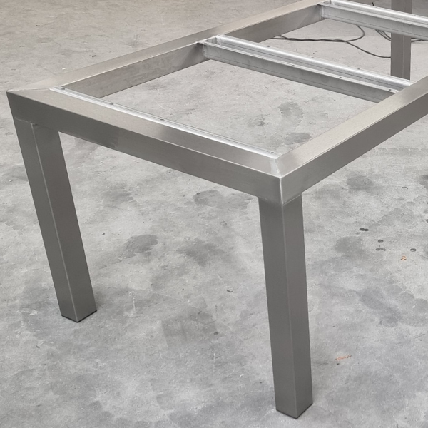 rvs bed geslepen